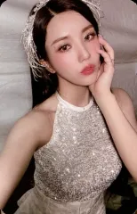 【中古】コレクションカード(女性) IZ*ONE/クォン・ウンビ/上半身・衣装銀・左手頬/CD「Oneiric Diary」(ONEIRIC ver.)封入特典フォトカード