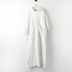 【値下げ】ロンハーマンヴィンテージ RH Vintage Ron Herman フード ロング スウェット ワンピース XS/ホワイト プルオーバー【2400013944809】のサムネイル