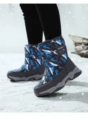 キッズ スノーブーツ 防寒 防水 防滑 ウインター 男の子 女の子 冬 裏ボア キッズ ブーツ 子供 雪遊び 撥水 防寒 防寒靴靴 ブーツ 暖かい 裏起毛 子供用 スノーシューズ ジュニア 雪靴 滑り止め 履きやすい 雪遊びHZQ3182