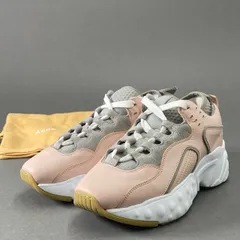 2i27 Acne Studious アクネストゥディオズ マンハッタンスニーカー ローカット レースアップシューズ 36 ピンクのサムネイル