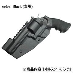 国内製造品 六七五 M327 M&P R8 リボルバー 専用 ホルスター ブラックカラー 左用