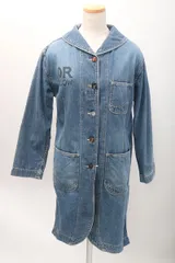 orSlowオアスロウ ショールカラーデニムショップコート【0