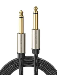 1m UGREEN 6.35mm (10636)モノラルケーブル 標準プラグ オス-オスのサムネイル