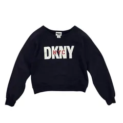 新品ダナキャランDKNYSPORTロゴスウェットトレーナーMオーバーサイズ