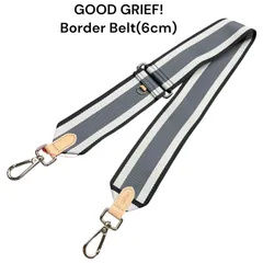 GOOD GRIEF!/グッドグリーフ】Border Belt(6cm)（その他