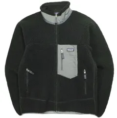 PATAGONIA パタゴニア 18AW CLASSIC RETRO-X JACKET クラシックレトロXジャケット 23056 S BFO ブラック/フォージグレー ボア フリース カーディガン アウター g23520