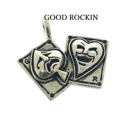 SV925 GOOD ROCKIN グッド ロッキン ペンダント トップ 10.02g メンズ ユニセックス トゥーフェイス TWO FACE  ♯1073012172
