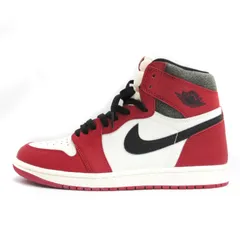 ナイキ NIKE AIR JORDAN 1 RETRO HIGH OG LOST&FOUND CHICAGO エアジョーダン 1 シカゴ スニーカー DZ5485-612 レッド US8.5 26.5cm ☆AA★のサムネイル