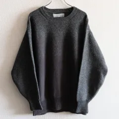 美品 コムデギャルソンオム ボーダー ヘンリーネックニット 綿M AD2003 80's COMME des GARCONS HOMME クルーネックニット