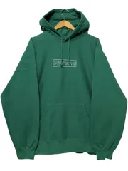 新品 21SS SUPREME KAWS Chalk Logo Hooded Sweatshirt 緑 L シュプリーム カウズ チョークロゴ パーカー フーディー 2021春夏