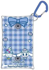 【中古】収納・携帯用アイテム 3.シナモロール×もりりっち マルチクリアケースSサイズ 「たまごっち×サンリオキャラクターズ」
