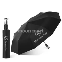 メルセデス・ベンツ　長傘 晴雨兼用 2本セット　ブラック　ネイビー メルセデスベンツ 傘 2本セットの通販 by nm's shop｜ラクマ