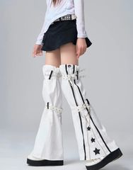 AVENCHUMU DimMoire レッグウォーマー 白 十字架 - メルカリ