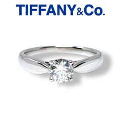 Tiffany & Co. ダイヤモンドリング pt950 0.26カラット - メルカリ