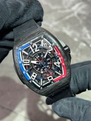 【30本限定】FRANCK MULLER(フランクミュラー) ヴァンガード レーシング トミヤ限定【2023年3月印】【中古美品】【V45SCDTSQTRCGTJ CARBONNR】