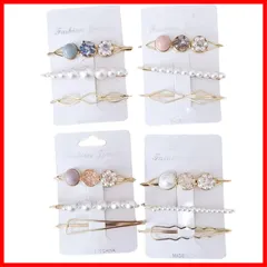 パールヘアピン ヘアクリップ【12個セット】ヘアピン 前髪 ヘアクリップ キラキラピン ヘアアクセサリー 髪留め 髪飾り 可愛い おしゃれ 普段使い 結婚式 卒業式 入学式 パーティ誕生日 記念日 女性 レディース