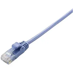 【新品・2営業日で発送】ELECOM エレコム CAT6準拠 GigabitやわらかLANケーブル 1m(ブルー)(LD-GPY／BU1)