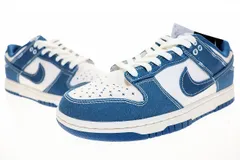 ナイキ NIKE DUNK LOW RETRO SE INDUSTRIAL BLUE 2023 26cm DV0834-101 ダンク ロー レトロ インダストリアル ブルー 【ブランド古着ベクトル】【中古】▲■250120