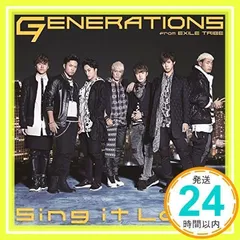 ✨新品✨Sing it Loud [CD] GENERATIONS from EXILE TRIBE_11