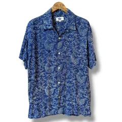 【美品】ハリウッドランチマーケット ハワイアンシャツ アロハ L〜XL Vintage Rayon Hawaiian Shirt | ヴィンテージレーヨン