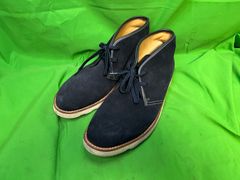 CEDAR CREST セダークレスト メンズ レザー デザートブーツ スエード ネイビー 27ｃｍ＠20