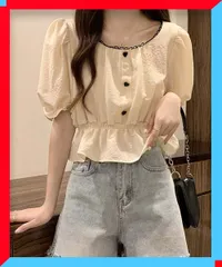 新品 薄手 シャツブラウス レディース 半袖 トップス 春 夏 オフィス 無地 カジュアルシャツ 【送料無料】