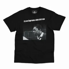 大人気！ビューティー＆ユースジョン・コルトレーン フォトプリント半袖Tシャツ黒M 1200025S2068_l1_a002.jpg