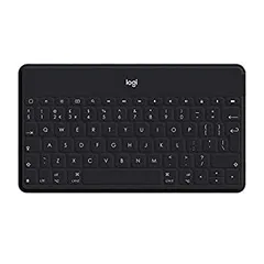 【中古】Logitech Keys-To-Go - Keyboard - Bluetooth - waterproof - black - for Apple iPad, iPhone, Apple TV