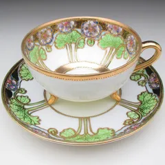 Noritake - 【希少】オールドニッポン 松風陶器 クサラシ技法 キャビネットカップ ソーサー 2025年最新】オールドニッポンのカップの人気アイテム - メルカリ