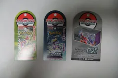 ポケカ　スカーレットex＆バイオレットex　ダミーパッケージ　3種