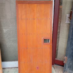 旧家 建具 トイレ 扉 木製ドア 和ガラス窓 昭和レトロ アンティーク 古