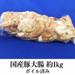 国産豚 直腸 約1kg × 2パック ボイル済 上ホルモン 豚肉 ホルモン 豚