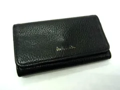 Paul Smith ポールスミス レザー 4連キーケース 鍵入れ メンズ ブラック系 DE2671