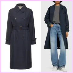 ♪7日以内にお届け☆Weekend Max Mara☆ CANASTA リバーシブルトレンチコート