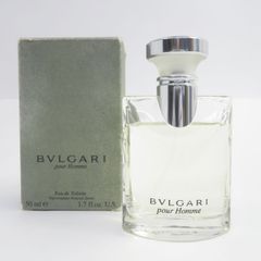 BVLGARI ブルガリ プールオム オードトワレ EDT 50mL 香水 残量8割程度 ※中古