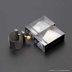 USED Rovner(ロブナー) PLATINUMシリーズ P-3R バリトンサックス用リガチャー&シルバースタイン オムニキャップ Lサイズ2点付きのサムネイル