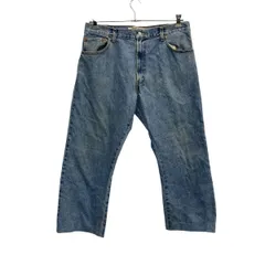 Levi's 517 デニムパンツ W36 ライトブルー ジップアップ メキシコ製 ジーンズ アメカジ ベルボトム フレア 古着卸 アメリカ仕入 2507-275