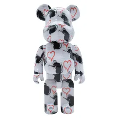 美品 2021年製 メディコムトイ MEDICOM TOY BE@RBRICK LOVE RAT 400％ ベアブリック ラブラット バンクシ― ハート ぬいぐるみ フィギュア 人形 BEARBRICK BRANDALISM グレーのサムネイル
