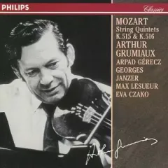 【中古】クラシックCD アルテュール・グリュミオー(ヴァイオリン) / モーツァルト：弦楽五重奏曲第3番、第4番