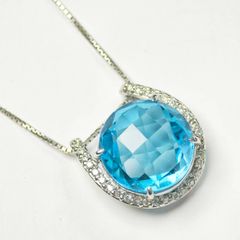 アパタイト 0.33ct ペンダントトップ ダイヤ0.18ct - メルカリ