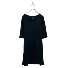 POLO 半袖 プリント Tシャツ 1XB ビッグサイズ ラルフローレン ブラック クルーネック 古着卸 アメリカ仕入 a607-6327