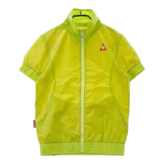 サイズ：M LE COQ GOLF ルコックゴルフ  裏メッシュ 半袖ジャケット  グリーン系 [240101386445] ゴルフウェア レディース ストスト