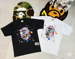 A BATHING APE  usa限定モデルレタープリント半袖Tシャツ 男女兼用