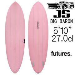 【中古】別注モデル JSサーフボード ビッグバロン PU モデル 5'10" 27.0L ユーズドボード / UsedSurfboard JS Industries SurfBoards Big Baron PU Model 177.8cm