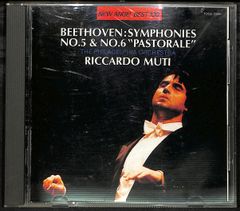 K173【CD】Beethoven Symphonies Riccardo Muti ベートーヴェン 交響曲 第5番 運命 第6番 田園 ムーティ