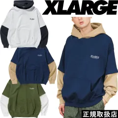 XLARGE エクストララージ LAYERED HOODED SWEAT 101231012020 公式 正規品 新品 送料無料