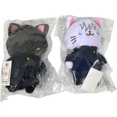 新品 withCATアイマスク付きぬいぐるみキーホルダー　五条悟 夏油傑