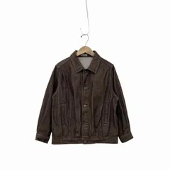 2025年最新】auralee デニムジャケット ブラウンの人気アイテム - メルカリ