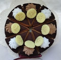 フェルト de チョコバナナホールケーキ〈8ピース〉