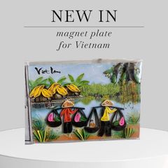 マグネット　ベトナム民族風景
